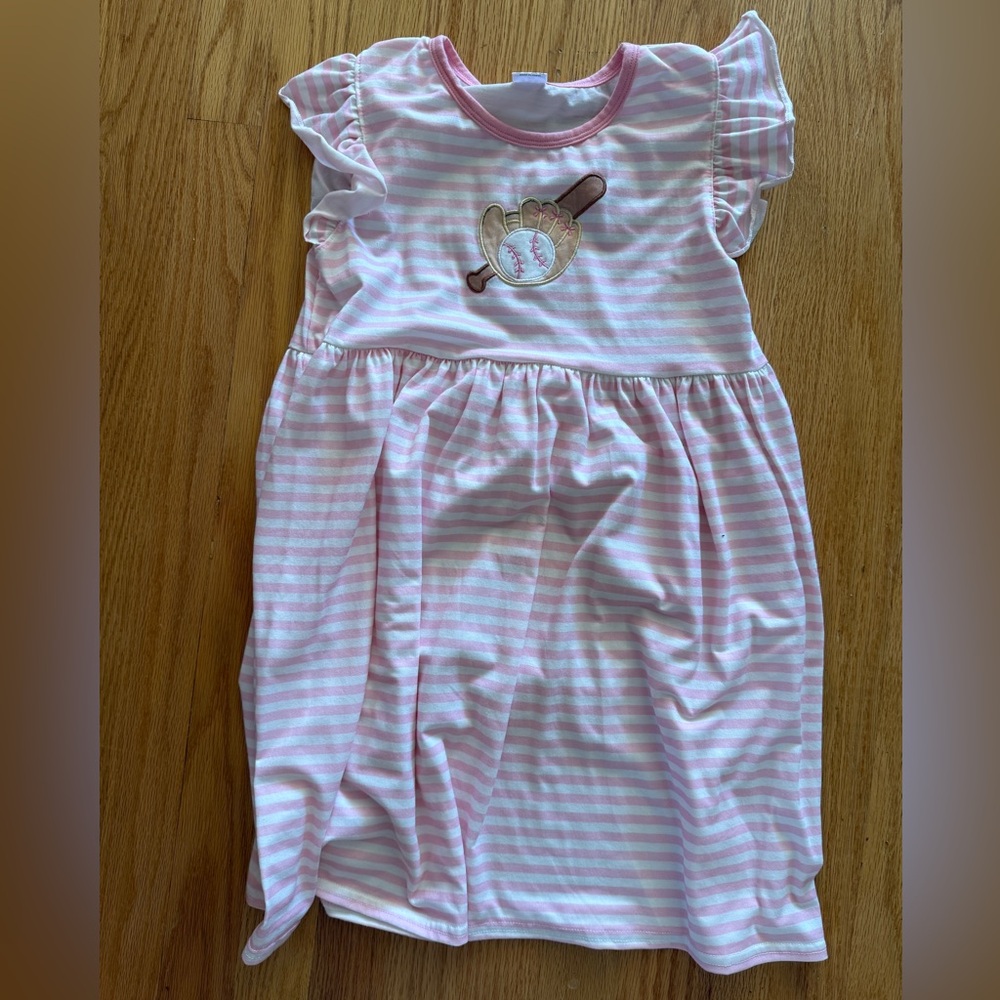 Baseball Dress for girls (7/8)